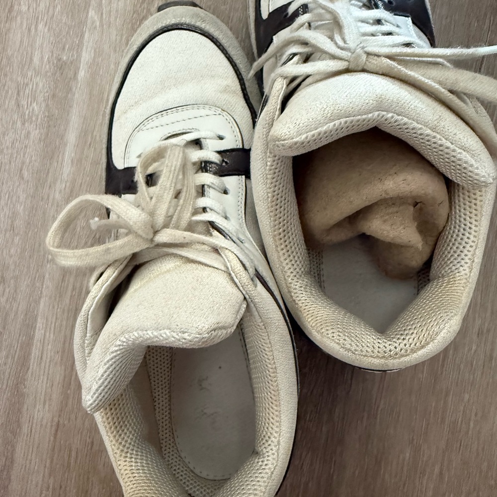 Chanel White and Black Sneakers - Picture 6 of 9